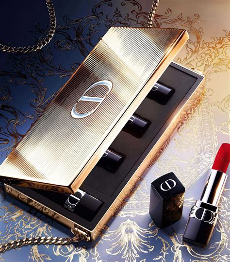 clutch dior lipstick|dior lipstick clutch gold.